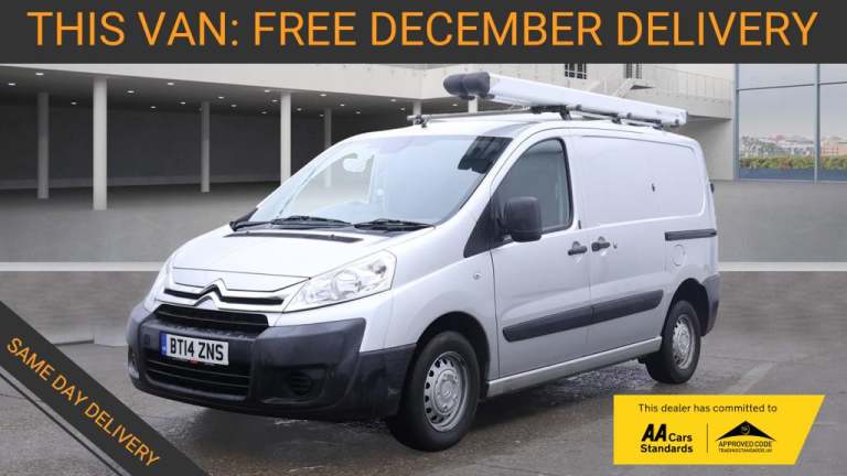2014 Citroen Dispatch 1.6 1000 HDi Enterprise Panel Van 5dr Diesel Manual FWD L1 H1 (177 g/km, 90...