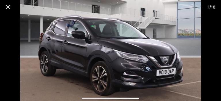 2018 Nissan Qashqai 1.6 dCi Tekna 5dr 4WD HATCHBACK Diesel Manual