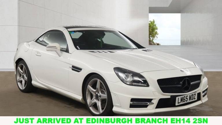 2015 Mercedes-Benz SLK SLK 250d AMG Sport 2dr Tip Auto CONVERTIBLE DIESEL Automatic