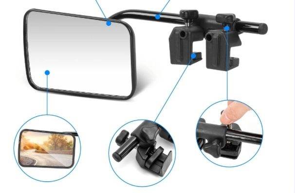 Towing Mirrors. Universal. New. 