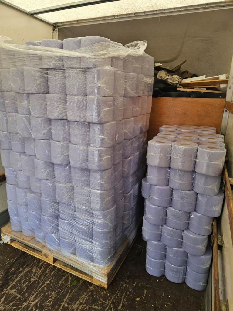 Blue rolls 6 pack only £6
