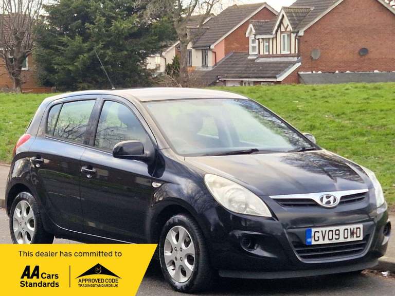 2009 Hyundai i20 1.4 Comfort 5dr HATCHBACK PETROL Manual
