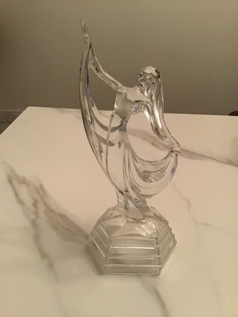 Art deco style dancing figure