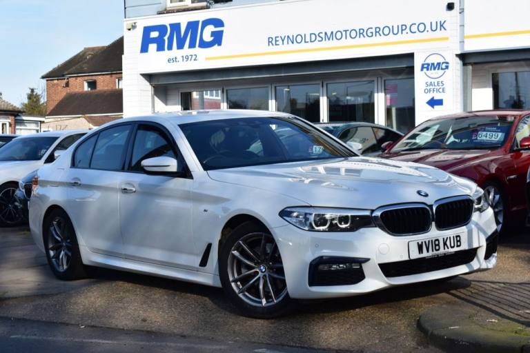 2018 BMW 5 Series 520i M Sport 4dr Auto SALOON PETROL Automatic