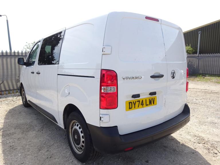 2024 74 REG VAUXHALL VIVARO F3100 PRIME DIESEL CREW VAN DAMAGED SALVAGE
