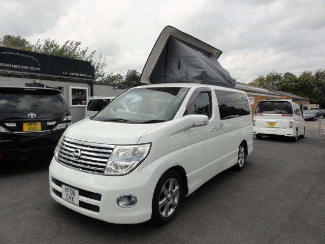 2006 Nissan Elgrand CAMPER HIGHWAY STAR WITH CAR VX REPORT  Petrol Automatic