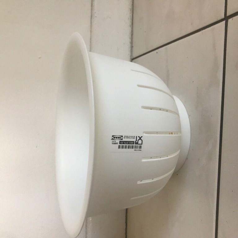IKEA VISPAD Large White Plastic Colander