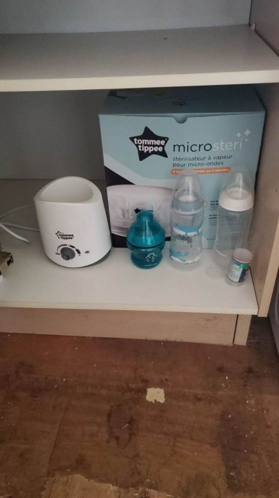 Steriliser and baby bath