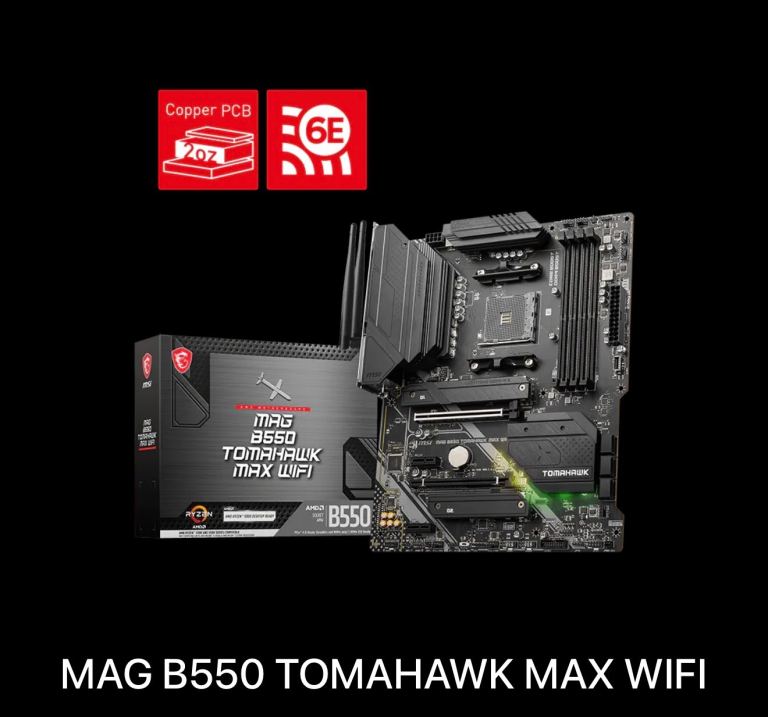 MSI B550 Tomahawk Max WiFi 