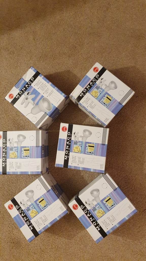 CLIP-ON SPOTLIGHTS  (One Lot of 6)