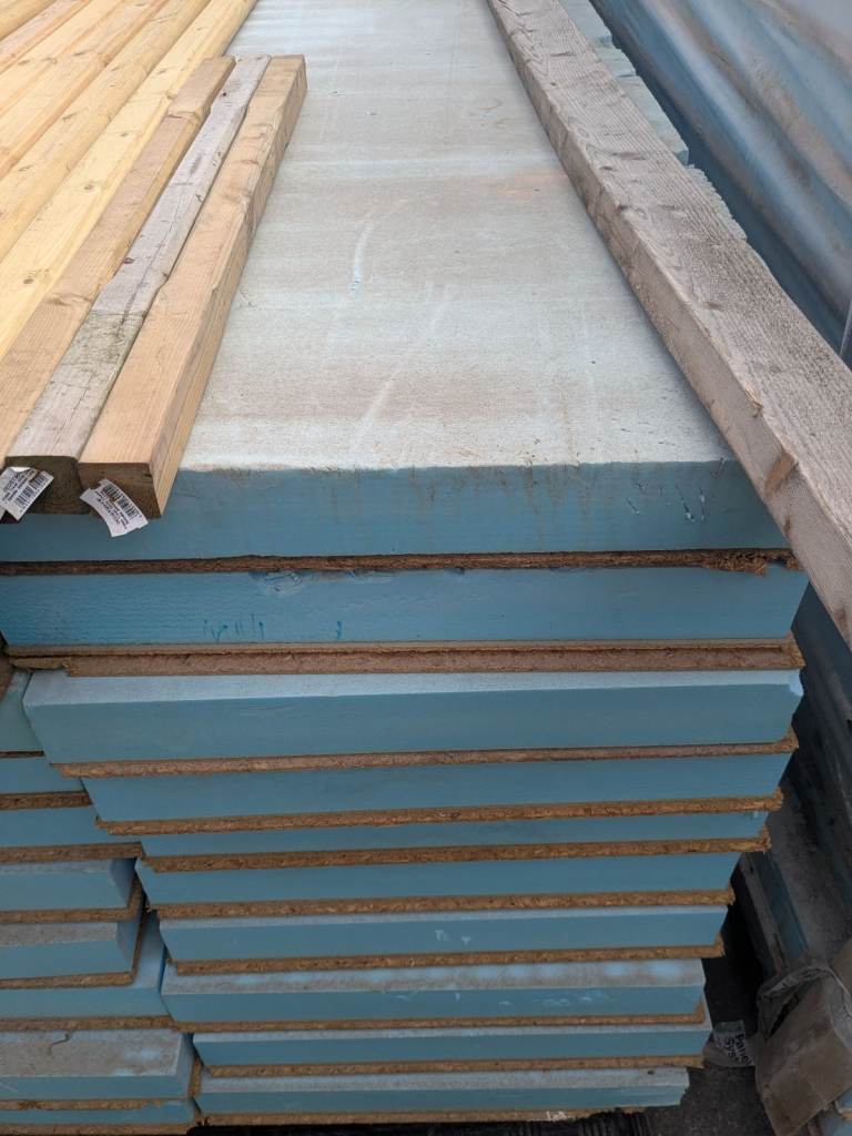 Insulated chipboard flooring 