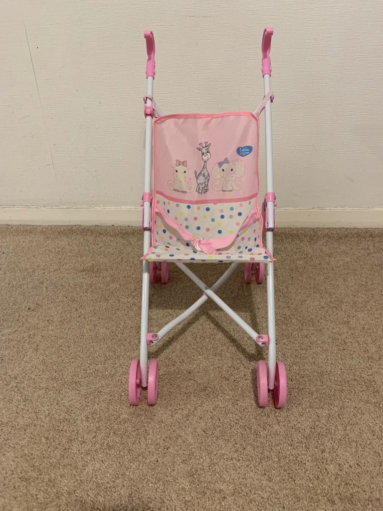 Pink Doll Pushchair / Stroller - Good Condition