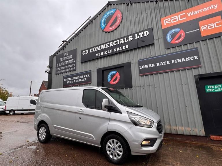 2022 Ford Transit Custom 2.0TDCI 300 LIMITED ECOBLUE L1 H1 SWB Euro 6 Panel Van 