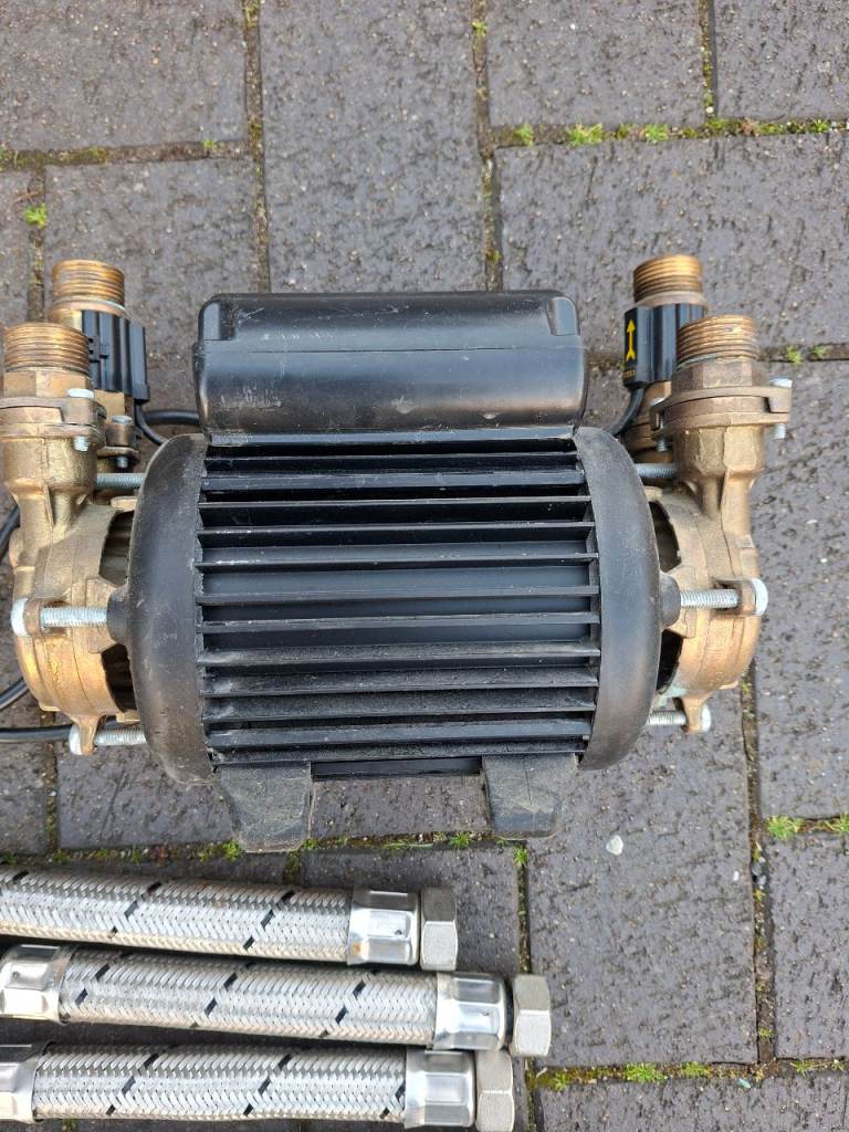 Stuart turner 3 bar twin shower pump