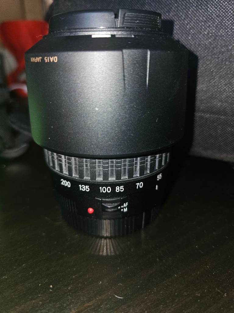 Tamron 55-200mm lens Canon EF fit