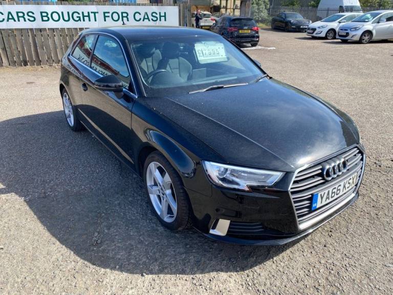 2017 Audi A3 1.0 TFSI Sport 3dr S Tronic HATCHBACK PETROL Automatic