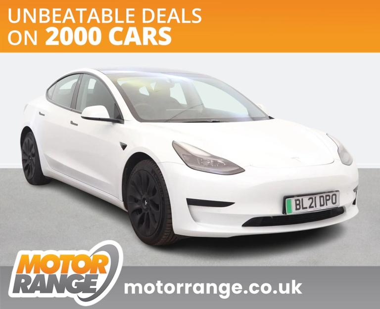 2021 Tesla Model 3 Long Range AWD 4dr Auto SALOON ELECTRIC Automatic