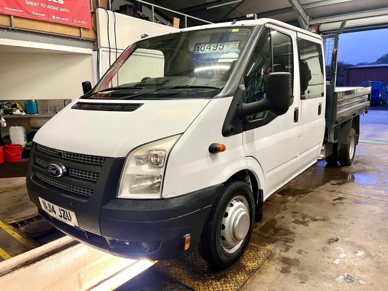 Ford Transit T350 2.2tdci 125ps Crewcab Tipper. 2014/14 Registration 