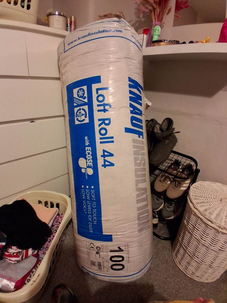 KNAUF Loft Roll 44 Insulation - New, Unopened