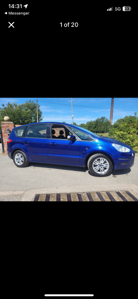 Ford, S-MAX, MPV, 2015, Manual, 1560 (cc), 5 doors