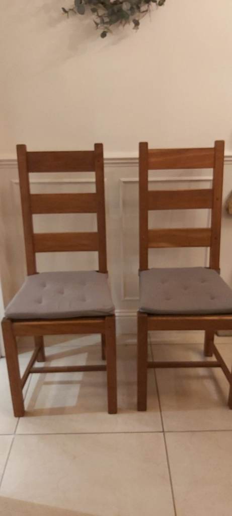 OAK dining chairs