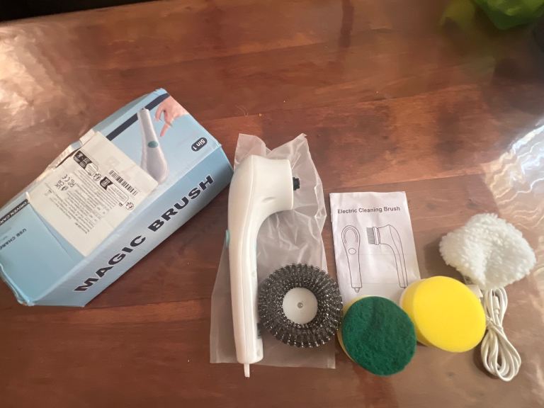Household cleaning Brush with Five Brush Heads