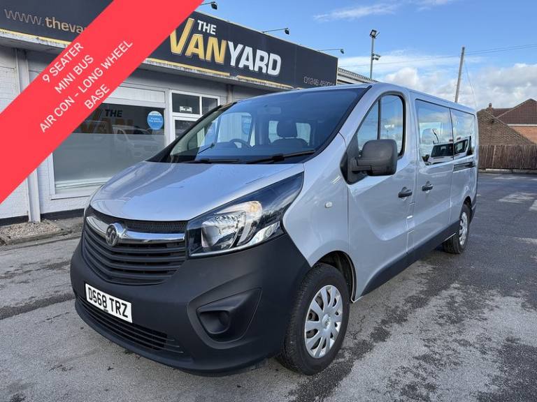 2018 Vauxhall Vivaro 1.6 CDTi 2900 MINI BUS 9 SEATS AIR CON 5dr Diesel Manual L2 H1 Euro 6 (s/s) ...