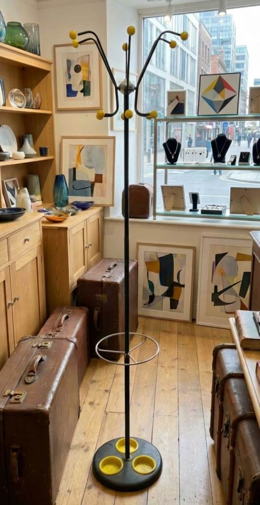 Original 1960's Sputnik hat/ coat/ unberella stand 