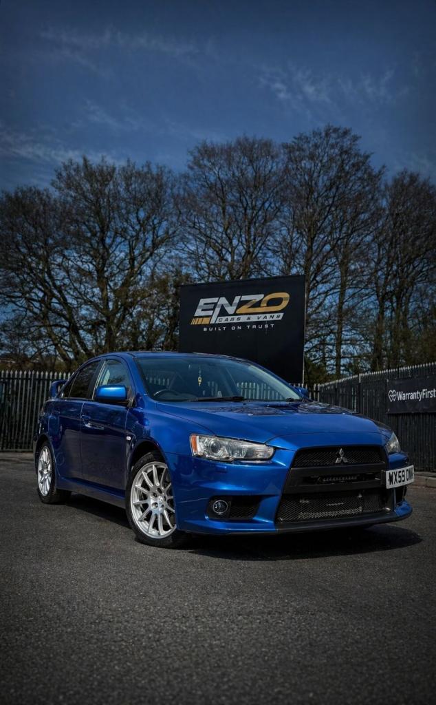 2009 59 REG MITSUBISHU LANCER EVO X RALLIART SST AUTOMATIC 5 DOOR SALOON EURO 4 