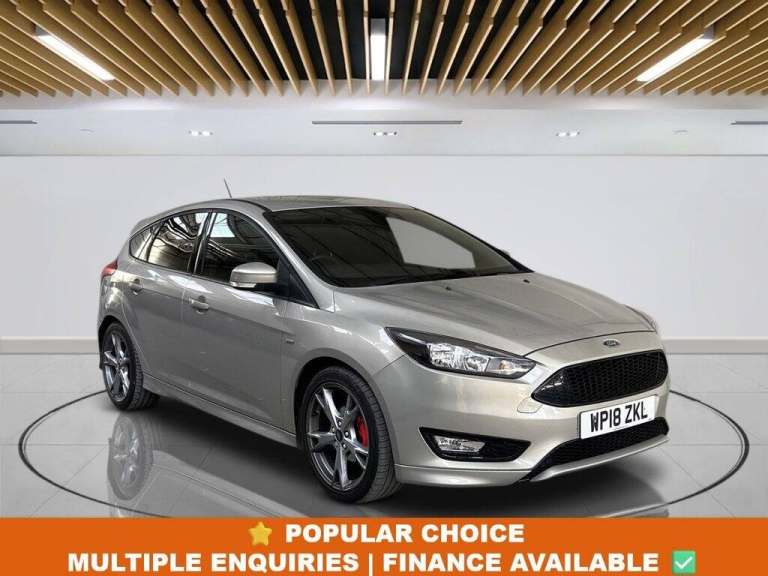 2018 Ford Focus 1.0T EcoBoost ST-Line X Hatchback 5dr Petrol Manual Euro 6 (s/s) (140 ps) Hatchba...