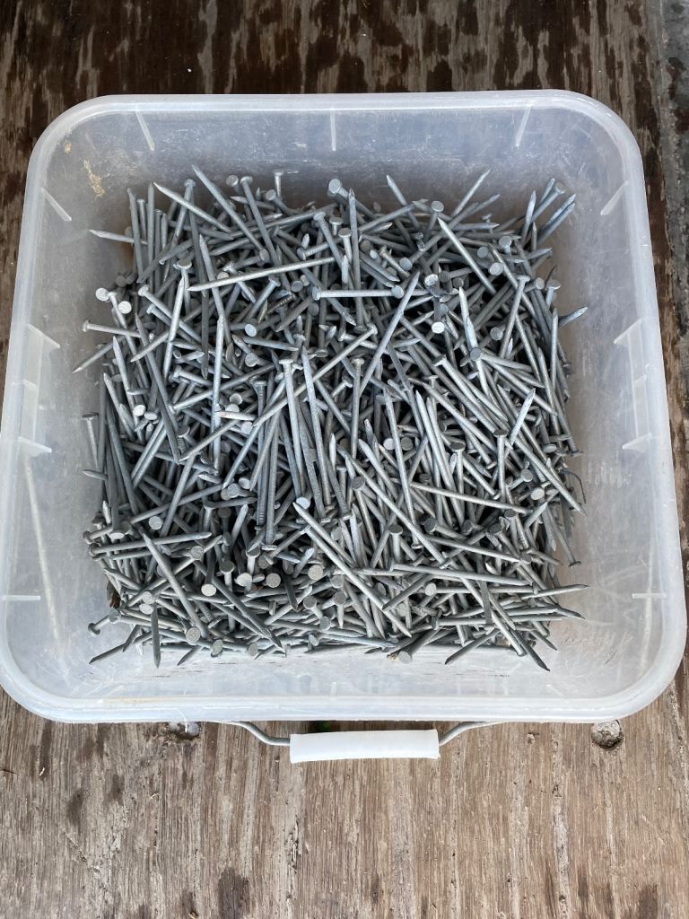 70mm Galvanised Wire Nails x 5kg
