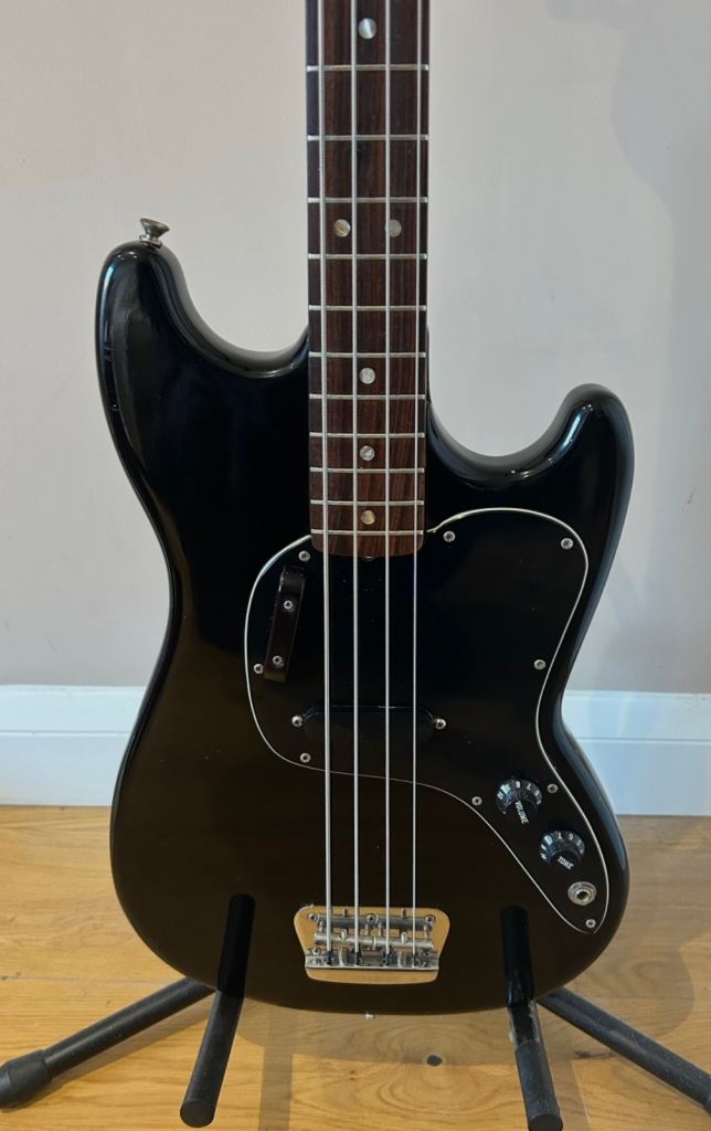 1978 Fender Musicmaster bass guitar 