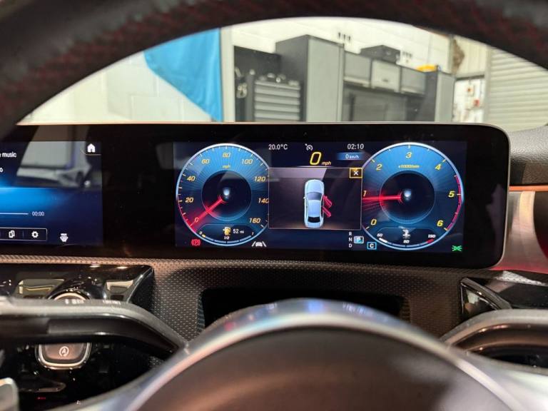 2019 Mercedes-Benz A-Class 1.5 A180d AMG Line Premium Saloon 4dr Diesel 7G-DCT Euro 6 s/s 116 ps ...