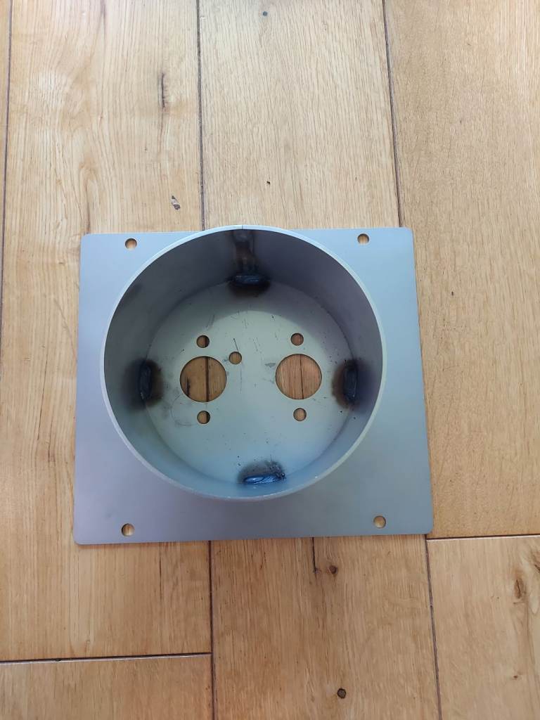 Diesel heater mounting plate 