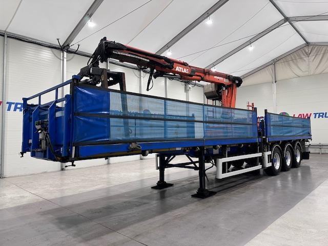 SDC Tri Axle Flatbed Brick Grab Trailer