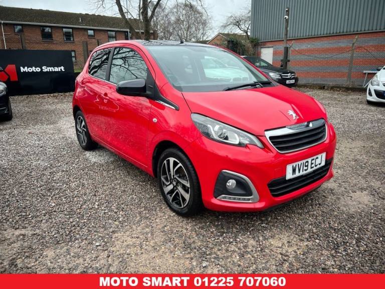 2019 19 PEUGEOT 108 1.0 ALLURE HATCHBACK 5DR PETROL MANUAL EURO 6 (72 PS)