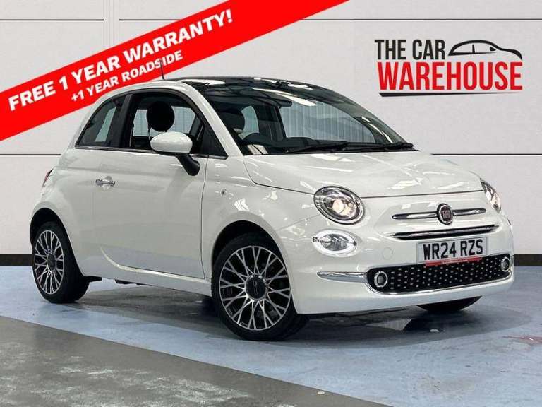 2024 Fiat 500 1.0 Mild Hybrid Top 3dr Manual Hatchback Petrol Manual
