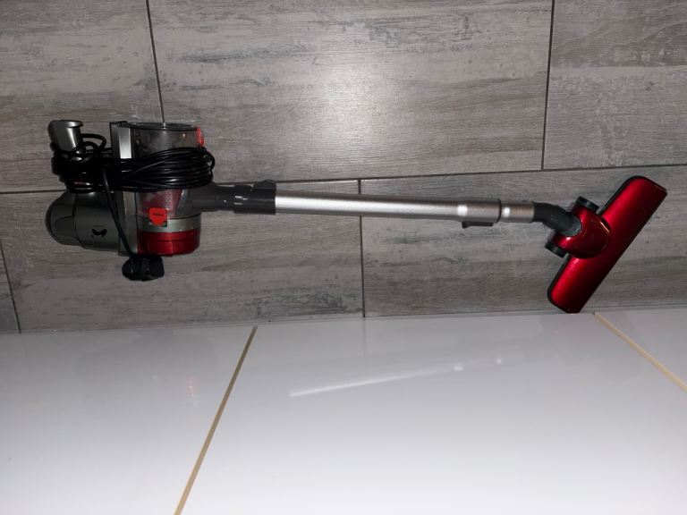 Shark Corded Stick Vacuum Cleaner - Grey/Red, Working Condition