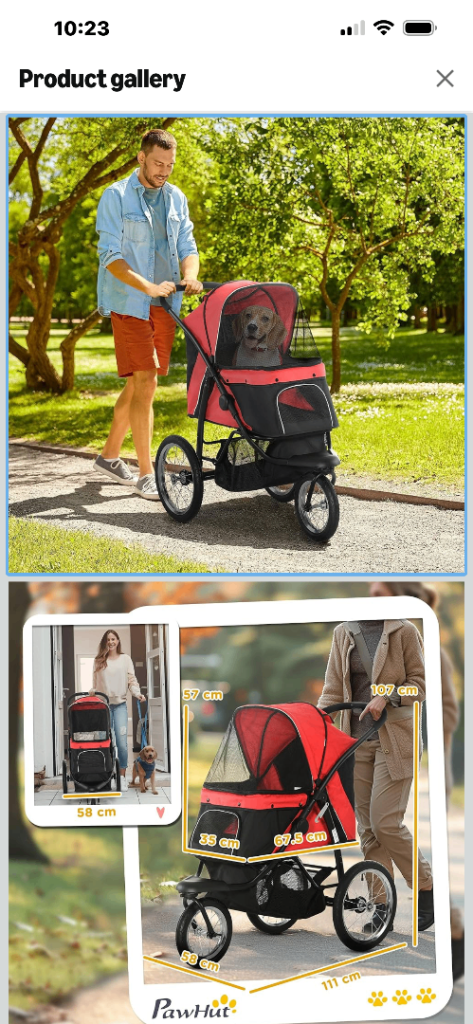 Dog pram