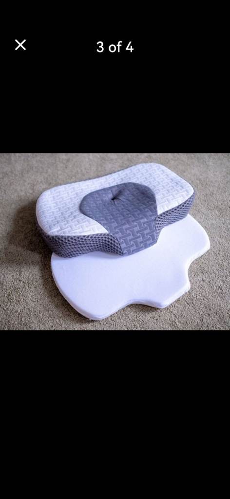 Memory foam pillow as new 