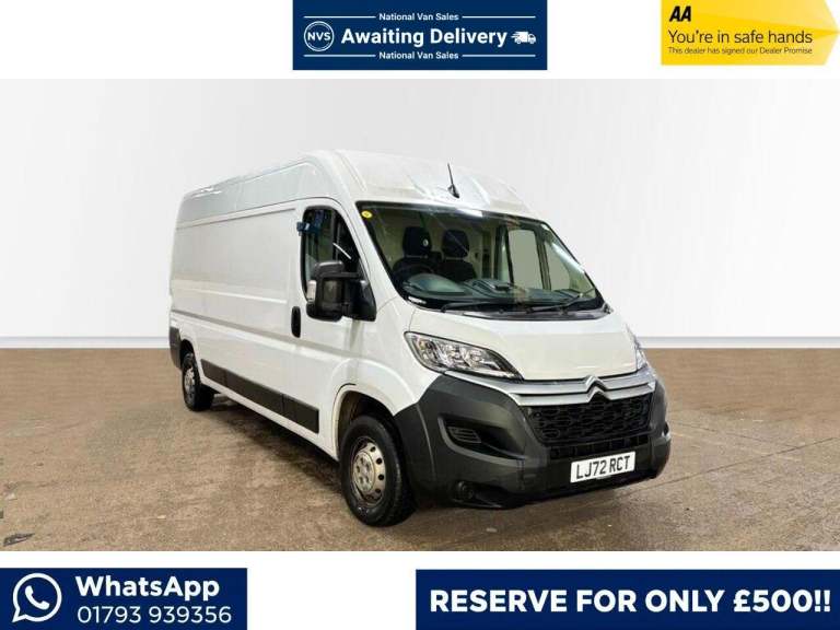 2023 Citroen Relay 2.2 BlueHDi 35 Enterprise L3 High Roof Euro 6 (s/s) 5dr PANEL VAN Diesel Manual