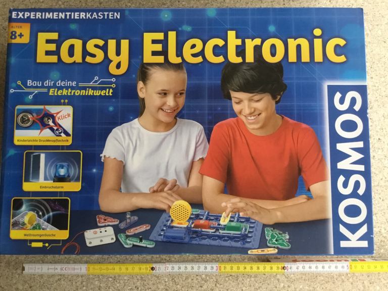 Easy Electronic KOSMOS Learning Circuits Kids, as new, German manual