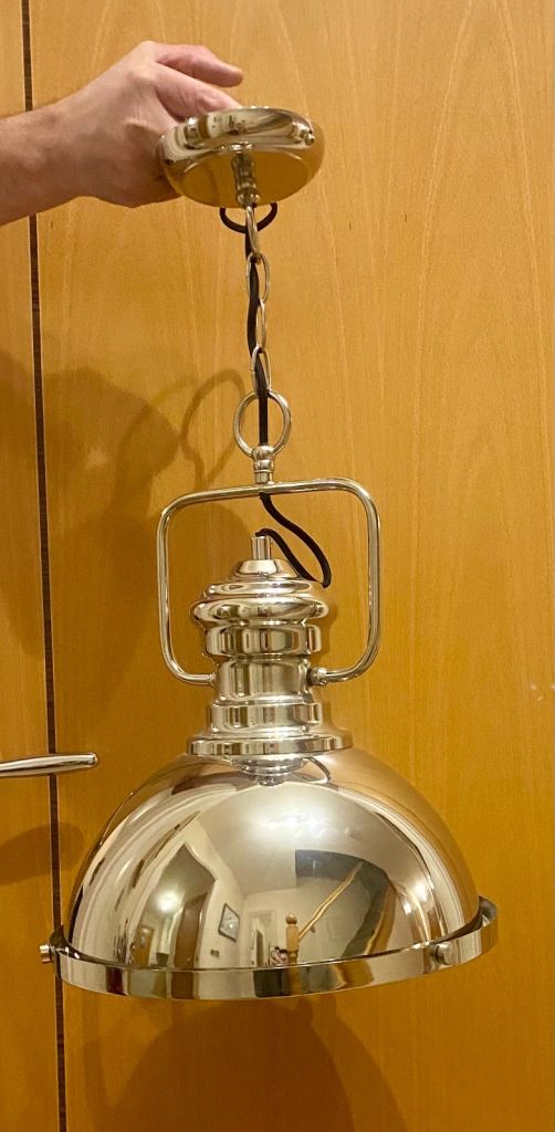 Industrial style ceiling light 