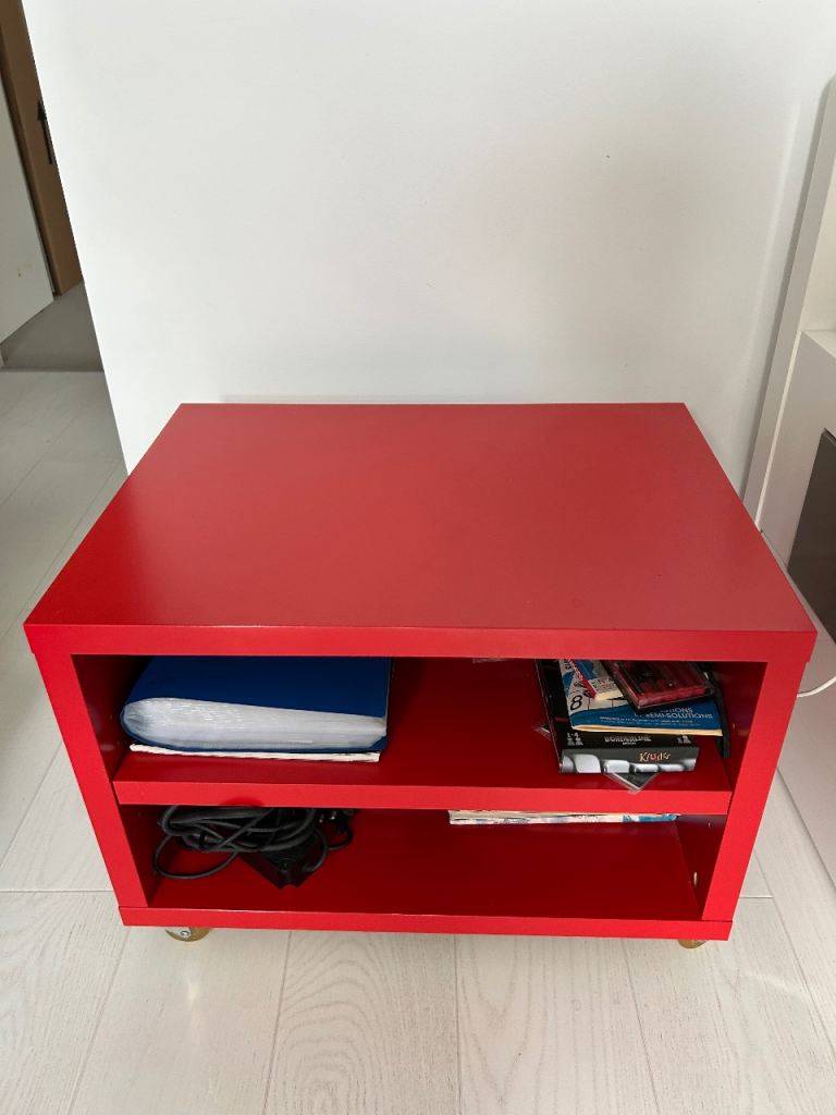 TV stand on wheels