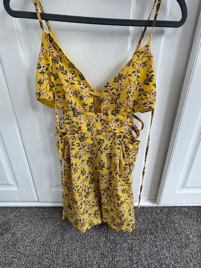 Floral playsuit 