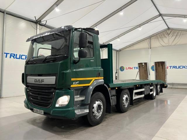 DAF CF85 410 8x2 Rear Lift Steer Beavertail
