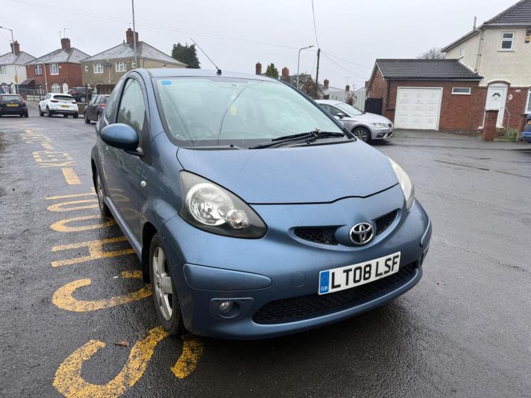 2008 Toyota AYGO 1.0 VVT-i Blue 3dr HATCHBACK PETROL Manual