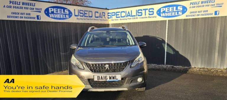 2016 16 PEUGEOT 2008 1.2 PURETECH ALLURE SUV 5DR PETROL EAT EURO 6