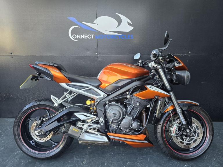 TRIUMPH STREET TRIPLE 765 RS PROJECT OR SPARES BIKE HPI CLEAR