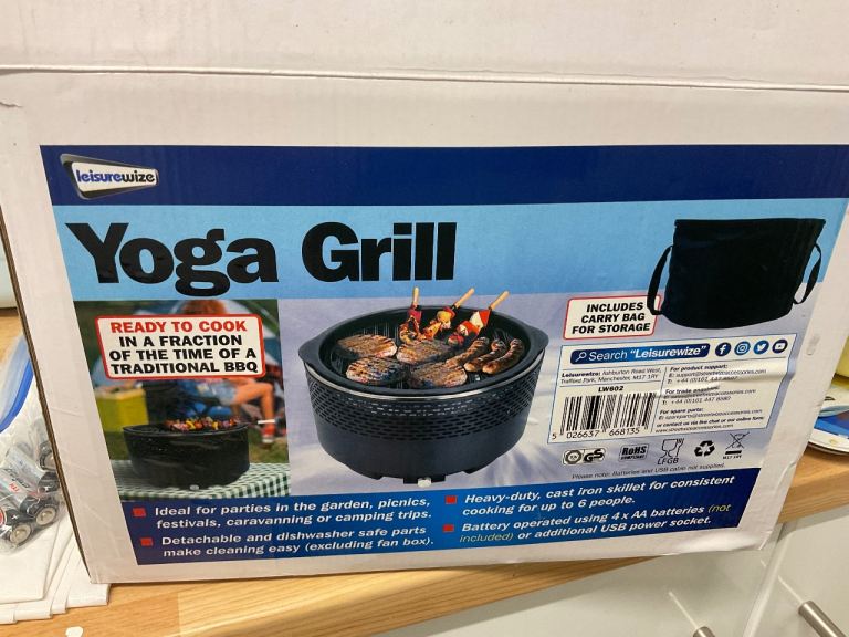 Yoga grill table grill